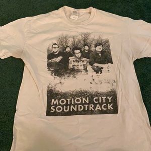 Unisex M Motion City Soundtrack 2012 Tour Shirt